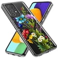 thumbnail image 2 of MUNDAZE Samsung Galaxy A53 Purple Yellow Red Spring Flowers Floral Shockproof Clear Hybrid Protective Phone Case Cover, 2 of 5