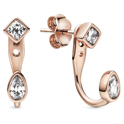 Pandora Geometric Shapes Stud Earrings