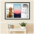 thumbnail image 2 of ArtToFrames Collage Photo Picture Frame with 3 - 12x24" Openings, Framed in Black with Chantilly and Black Mats (CDM-3926-1181), 2 of 8