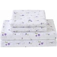 thumbnail image 1 of Twin Size Sheet Set Paisley Printed Bed Sheets for Single Bed Piece Microfiber Fitted Sheet with ” Deep Pocket & Straps Patterned Bedding Sheets & Pillowcase Set, 1 of 8