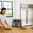 thumbnail image 5 of Restored Ninja® Foodi® 6-in-1, 8-qt. 2-Basket Air Fryer with DualZone™ Technology, DZ201, 5 of 7