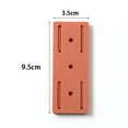 thumbnail image 7 of Shoreew 2/8Pcs Wall Mount Power Strip Holder Easy to Install Adhesive Punch-Free Socket Holder Desktop Socket Fixer, 7 of 7