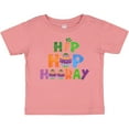 thumbnail image 3 of Inktastic Easter Hip Hop Hooray with Eggs and Carrot Boys or Girls Baby T-Shirt, 3 of 5