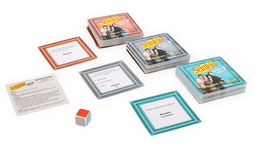 Ready to Roll Seinfeld Trivia Board Game