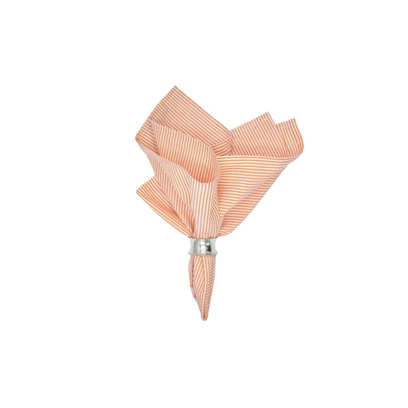 Striped Napkins In Seven Colors, Set of 4