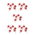 thumbnail image 2 of Yuarrent 6 piezas al aire libre árbol de Navidad estrella decoración Patio año nuevo fiesta de cumpleaños banquete adorno colgante rojo Type2 NO2 Yuarrent CBP484083, 2 of 6