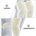 thumbnail image 5 of 1 par de almohadillas calentadores de Cachemira para invierno, rodillera cálida, rodillera cálida para bicicleta, 5 of 5