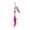 Pink, variant on Spinnerbait Fishing Lure, Willow Leaf Blade Colorful Feathers Treble Hook 2.36 in 3.3g Rotating Action to Catch Bass Trout Freshwater Saltwater Fishing Equipment Red