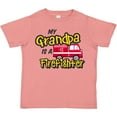 thumbnail image 3 of Inktastic My Grandpa is a Firefighter with Fire Truck Boys or Girls Toddler T-Shirt, 3 of 5