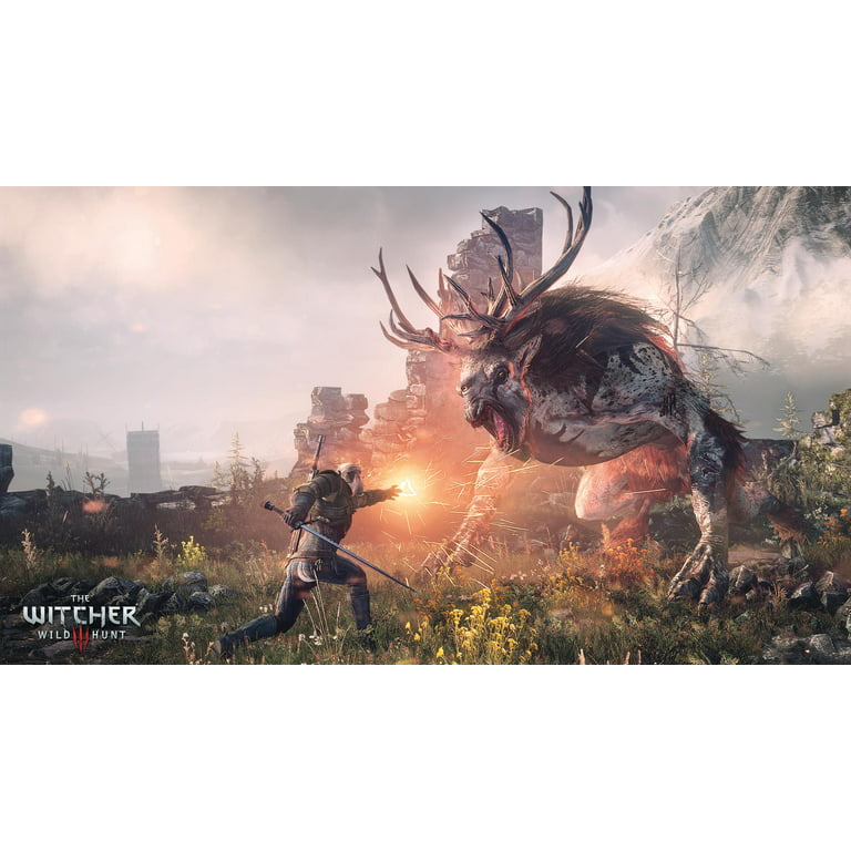 The Witcher Wild Hunt (Sony PlayStation 4, 2017) REGION 2