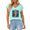 Blue, variant on Purple V Neck Print Tshirt S-5XL Artistic Van Gogh Graphic Tees Casual Shirts Tops