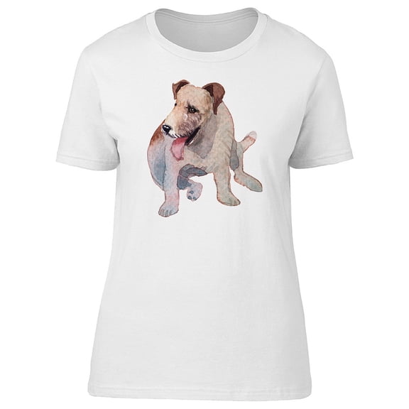 Cute Jack Russel Terrier Dog Tee Women's -Image by Shutterstock