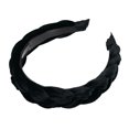 thumbnail image 1 of Diademas anchas Unique Bargains Aro negro para el cabello 1.18 pulgadas, 1 of 7