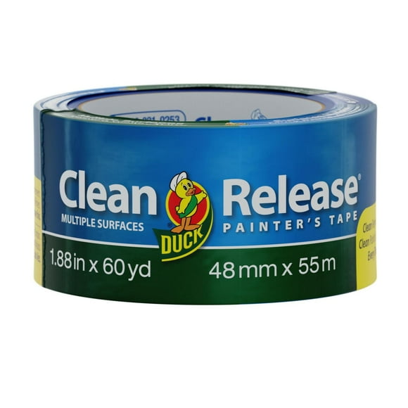 Ruban de peintre Clean Release - Bleu, 4,77 cm x 55 m Ruban de peintre