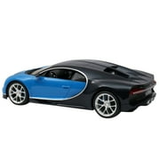 Licensed RC Car 1:14 Scale Bugatti Chiron | Radio Remote Control 1/14 RTR Super Sports Car Model Blue