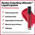 thumbnail image 3 of Revlon ColorStay Ultimate Liquid Lipstick - 095 Royal Raisin, 3 of 8