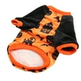 thumbnail image 4 of Ropa para perros de Halloween Bling Bling camiseta de calabaza para perros y gatos, 4 of 12