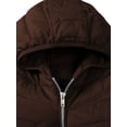thumbnail image 3 of Ma Croix Mens Lightweight Puffer Vest Alternative Down Quilted Hiking Parka with Hood, 3 of 8