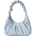 thumbnail image 1 of Women'S Ruched Hobo Handbag, Trendy Sofii Shoulder Bag, Small White Purse, 1 of 7