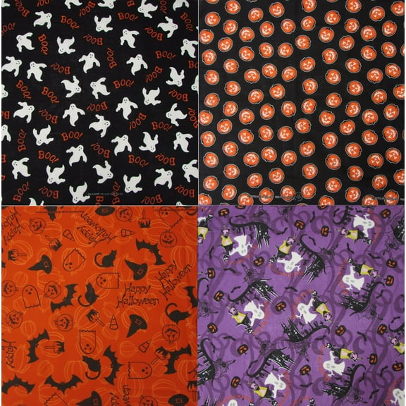 Bandanna Co Halloween, BooGhst, AllPump, HapHall, Wtch/Ghst
