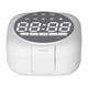 thumbnail image 1 of Altavoz de reloj digital ANGGREK P12 portátil espejo LED, 1 of 8