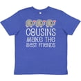thumbnail image 3 of Inktastic Cousins Make the Best Friends Youth T-Shirt, 3 of 5