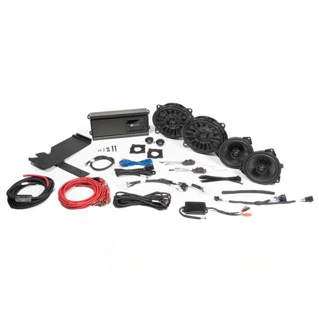 MB Quart 6 Speaker 700W Audio System Upgrade Kit for 2016-2023 Toyota Tacoma