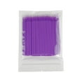 thumbnail image 1 of 100 Pcs/Pack Disposable Micro Brush Eyelash Cleaner Stick Makeup Brush D709, 1 of 8