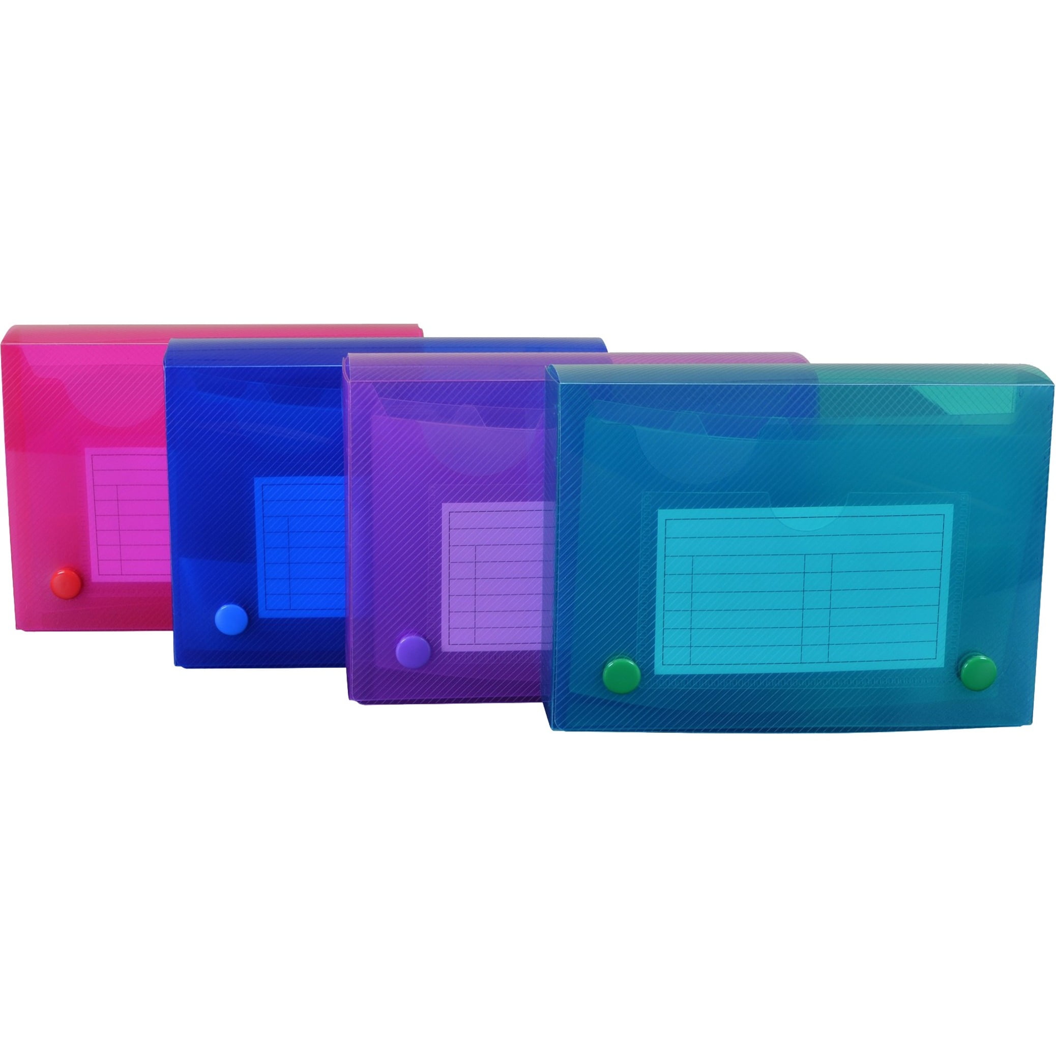 4 x 6 Inches C-Line Polypropylene Index Card Case Colors May Vary 