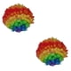 thumbnail image 2 of Guardurnaity Pelucas de colores para el cabello, regalos de Cosplay de payaso divertido, gorros para la cabeza, sombrero de juego de rol, pelota vistoso 2Conjunto, 2 of 6