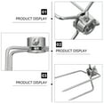 thumbnail image 2 of Rotisserie Prongs Meat Forks Silver 2Pcs 4.72X3.14X1.97in, 2 of 6