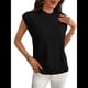thumbnail image 1 of Suéteres de Cuello Alto para Mujer, Chalecos, Blusas Informales de Negocios y Moda, Conjuntos de Otoño. Negro S, 1 of 9
