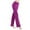 Purple, variant on Patlollav Yoga Pants Womens High Waist Wide Leg Pants Workout Out Leggings Casual Trousers