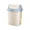 White, variant on Oalirro Small Bathroom Trash Can with Press Lid 13x8x7in Plastic Wastebasket Odor-Proof Flip Top Garbage Bin for Toilet Office Bedroom Living Room Kitchen