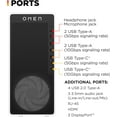 thumbnail image 3 of HP OMEN 16L Gaming Desktop PC, AMD Ryzen 7 8700F, 32GB DDR5, 512GB SSD, NVIDIA GeForce RTX 4060, Windows 11 Home,Panda Metal,TG03-0100m (2025), 3 of 3