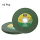 thumbnail image 3 of Uxcell 10Pcs Ruedas de Corte 4-1/5" x 1/20" x 5/8" Discos de Corte, Verde, 3 of 7