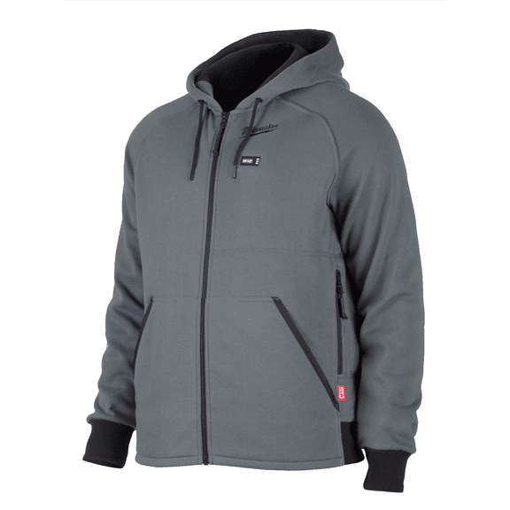 Milwaukee 306G-21XL M12 Gray Heated Hoodie Kit, XL