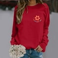 thumbnail image 6 of In My Cool Aunt Era Sweatshirts for Women Fall Winter Long Sleeve Crewneck Auntie Sweatshirt Pullover Tops, 6 of 8