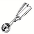 thumbnail image 1 of CNKOO Set of Cookie Scoops Made of Stainless Steel  Featuring a Trigger Release Mechanism. Includes Large  Medium  And Small Scoops for Baking  Perfect for Handling Cookie Dough And Other, 1 of 7