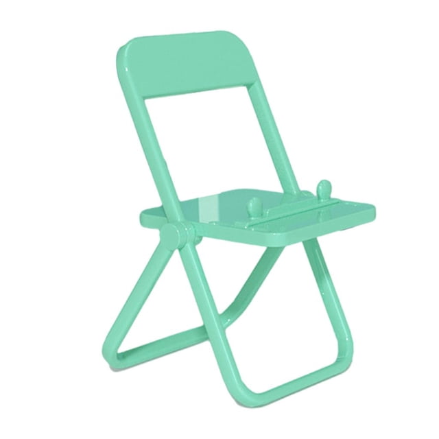 ángulo Portátil Del Ornamento Del Mini Del Sostenedor Del Teléfono De La Silla Ajustable Para El Verde Del Escritorio Sunnimix Soporte para teléfono