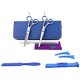 thumbnail image 1 of Tijeras Hcut Tijeras rectas Adelgazamiento Hing Herramientas de peluquero Lf24, 1 of 3