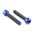thumbnail image 6 of Titanium Reservoir Mount Bolt Kit Rear Brake Master Cylinder Torx Drive (RESMONRBMC240TI), 6 of 6