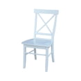 thumbnail image 3 of 36" Round Solid Wood Extension Dining Table with 4 Dining Chairs, 3 of 5