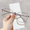 thumbnail image 1 of Blue Light Blocking Glasses Anti Eye Strain Frame Eyeglasses Modern Spectacles, 1 of 4