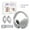 Gray, variant on Jademall Baby Ear Muffs Noise Protection, 2-in-1 Baby Ear Muffs & Headphones, Noise Reducing Ear Protection for Infants & Toddlers (0-48 Months), Ideal for Airplane Travel & Outdoor - White
