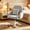 Grey, variant on SJZNOI Mid Back Swivel Adjustable Height Velvet Desk Chair, Rolling Vanity Chair for Home Office, Bedroom and Living Room, White