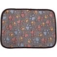 thumbnail image 1 of Summer Dog Mat Double-Sided Soft and Breathable Cat Sleeping Bed Brown L, 1 of 8