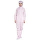 thumbnail image 1 of Overoles de protección todo el cuerpo de aislamiento con capucha y protección pieza con abertura frontal con cremallera Rosa XXL Macarena Trajes de overoles, 1 of 8