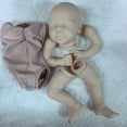 thumbnail image 3 of New 19 Inch Reborn Doll Kit Sleeping Baby  DIY Doll With Cloth Body, 3 of 6