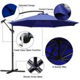 thumbnail image 6 of Bibana 10Ft Outdoor Adjustable Offset Cantilever Hanging Patio Umbrella, 6 of 7